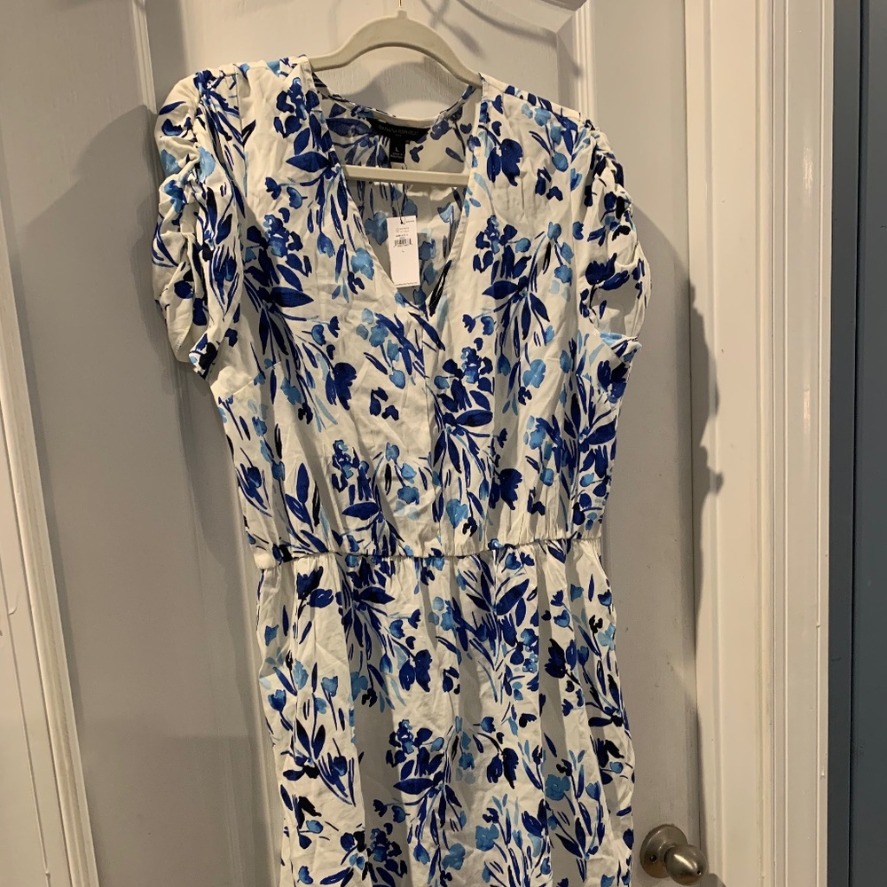 Banana Republic Factory Floral Midi Dress NWT